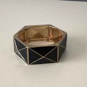 Black stretchy bangle